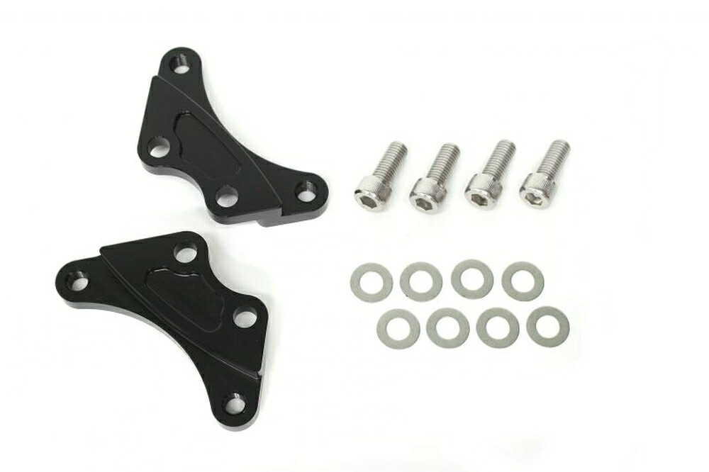 ACTIVE キャリパーサポート ブラック (brembo 40mmピッチ&大型ローター径対応) 1470004B|PartsOnline 店