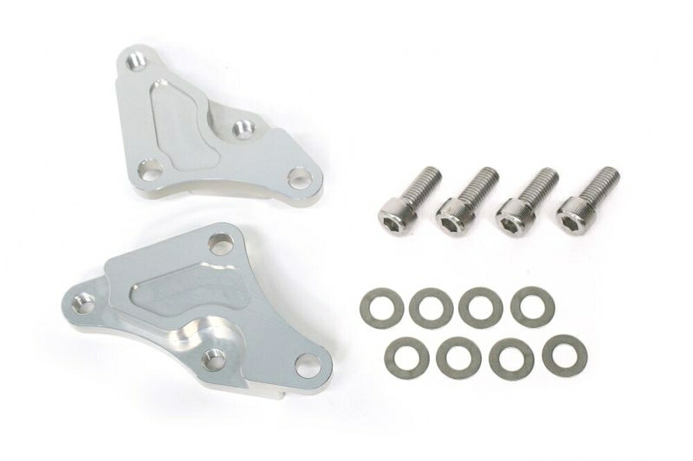 ACTIVE キャリパーサポート シルバー (brembo 65mmピッチ＆大型ローター径対応) 1470031S