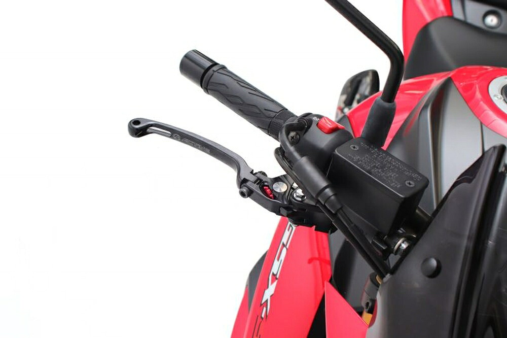 ACTIVE GSXS1000/S750 SV650 ABS SV650X ABS STFブレーキレバー レッド 12050203|PartsOnline 店