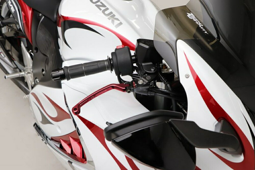 ACTIVE STFブレーキレバー レッド 12070202|PartsOnline 店