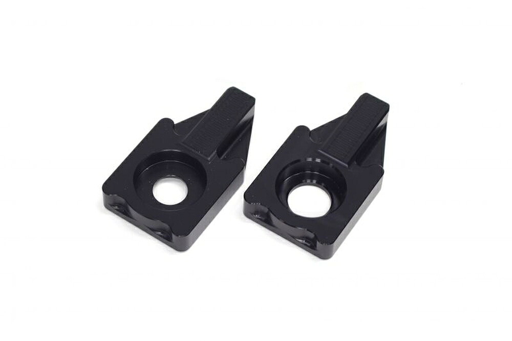 ACTIVE ZRX1200 DAEG ZRX1200R/S プレスフォーミングスイングアーム用チェーンアジャスター(左右セット) ブラック 15500022｜PartsOnline 店