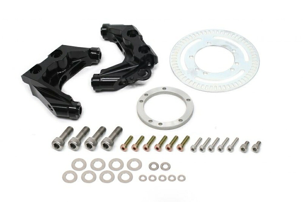 HYPERPRO CB1300SB/ABS CB1300SF/ABS AH1フォーク用 ラジアルキャリパーサポート (108mmピッチ用) ブラック 1470092B｜PartsOnline 店