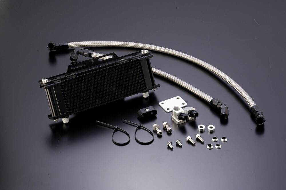ACTIVE Z1000J Z1000R オイルクーラーキット (サイド廻し) ストレート #8 9-10R AC14057310N｜PartsOnline 店