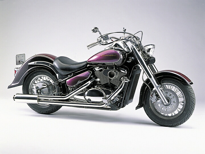 HURRICANE(ハリケーン) イントルーダークラシック400 ドラッグマフラー バージョンZ ポリッシュ HE1456S-10