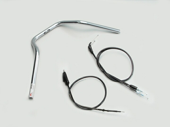 HURRICANE(ハリケーン) TW200/E ナロー4型 ハンドルSET クロームメッキ H307-048C|PartsOnline 店