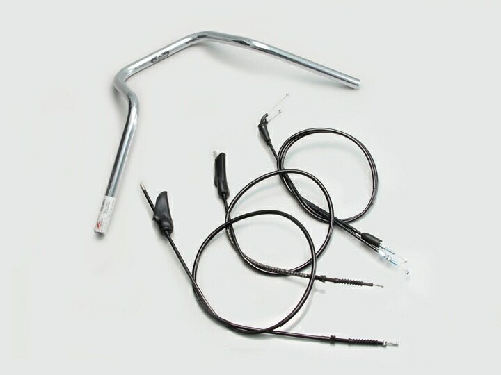 HURRICANE（ハリケーン） TW200/E ナロー5型 ハンドルSET クロームメッキ H307-049C｜PartsOnline 店