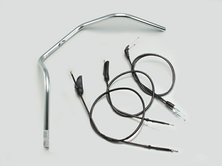 HURRICANE（ハリケーン） TW200/E 250ドレッサー ハンドルSET クロームメッキ H307-081C