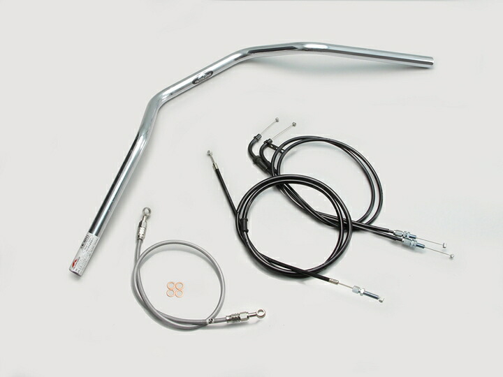 HURRICANE（ハリケーン） GSR400 Z2-TYPE ハンドルSET クロームメッキ H501-078C
