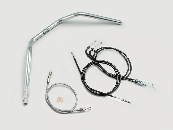 HURRICANE（ハリケーン） GSR400 150アップ2型 ハンドルSET クロームメッキ H501-012C