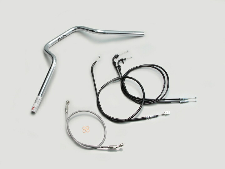 HURRICANE（ハリケーン） ST250/E クォーター4型 ハンドルSET クロームメッキ H506-904C