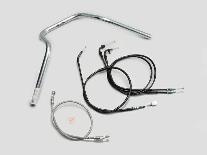 HURRICANE（ハリケーン） ST250/E ナロー5型 ハンドルSET クロームメッキ H506-049C