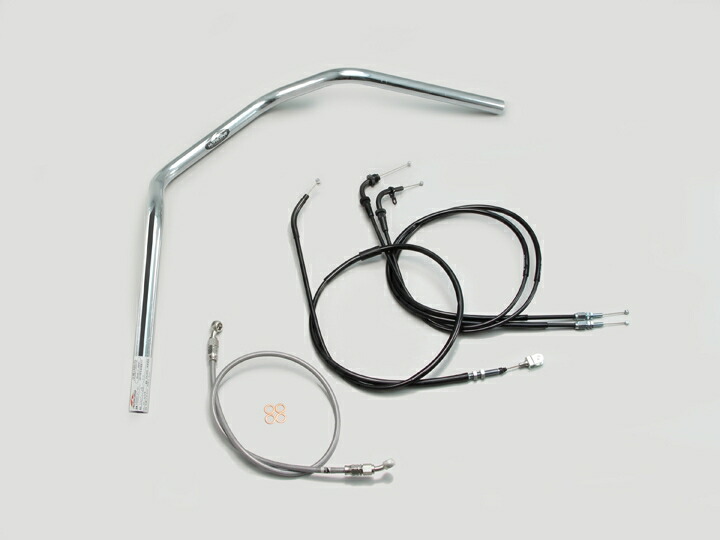 HURRICANE（ハリケーン） ST250/E 150アップ2型 ハンドルSET クロームメッキ H506-012C 15,205円