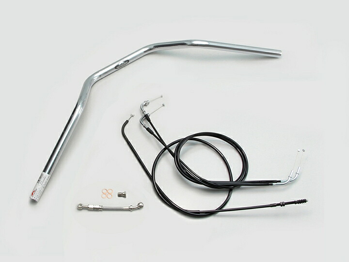 HURRICANE（ハリケーン） W800 Z2-TYPE ハンドルSET クロームメッキ H717-078C