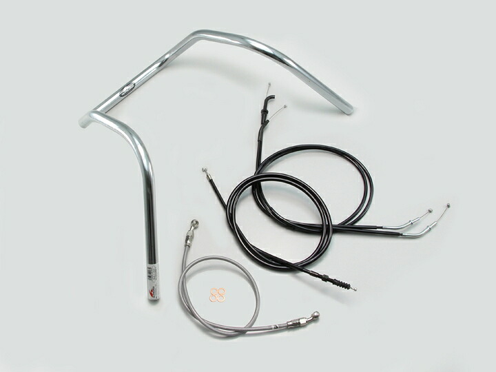 HURRICANE(ハリケーン) W400 360シックスベンド ハンドルSET クロームメッキ H706-088C|PartsOnline 店