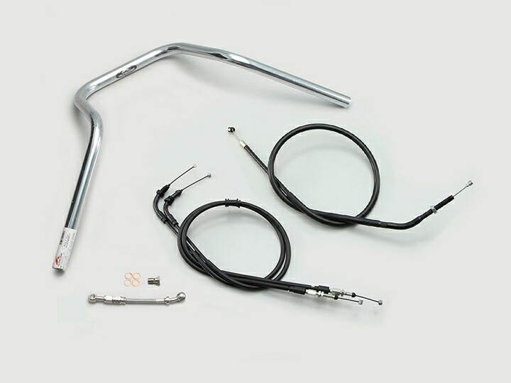 HURRICANE(ハリケーン) モンキー125ABS ナロー5型 ハンドルSET クロームメッキ H034-049C