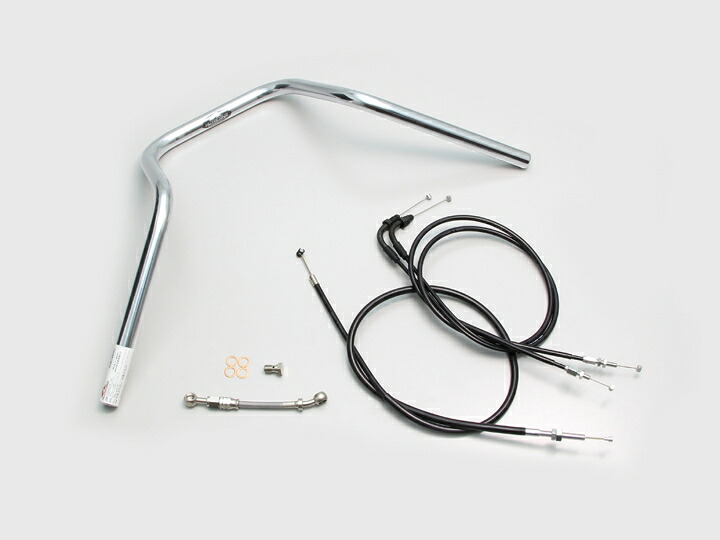 HURRICANE（ハリケーン） GROM ナロー5型 ハンドルSET クロームメッキ H043-049C