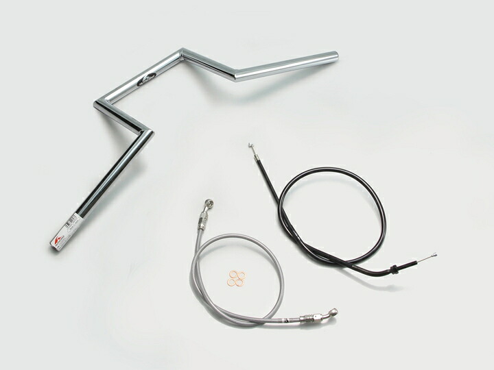 HURRICANE（ハリケーン） GROM 200ロボット2型 ハンドルSET クロームメッキ H024-096C