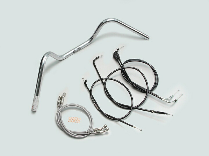 HURRICANE(ハリケーン) XJR400R 140フォワードアップ ハンドルSET クロームメッキ H308-040C|PartsOnline 店