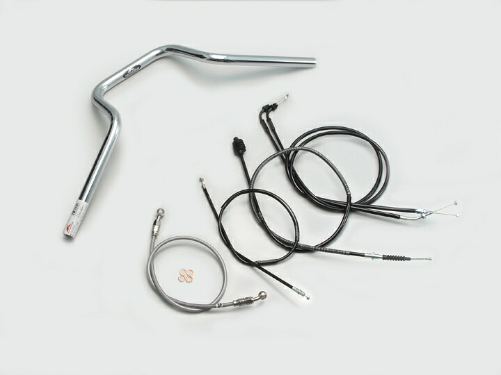 HURRICANE(ハリケーン) SR400 クォーター4型 ハンドルSET クロームメッキ H304-904C|PartsOnline 店