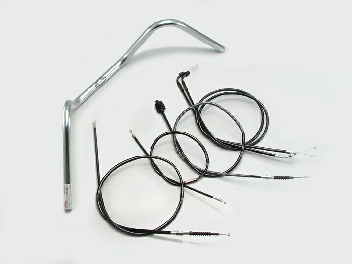 HURRICANE(ハリケーン) SR500 SR400 200アップ1型 ハンドルSET クロームメッキ H305-010C|PartsOnline 店