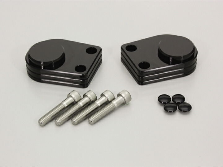 HURRICANE（ハリケーン） Ninja250 Ninja250R ハンドルアップスペーサーH18 ブラックアルマイト HB0668B