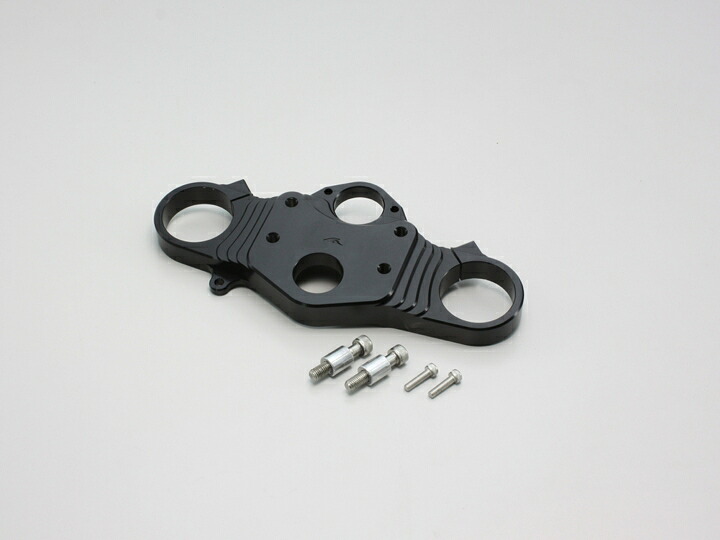 HURRICANE（ハリケーン） CBR1000RR ジュラルミン トップブリッジ. ブラックアルマイト HT0648B-10
