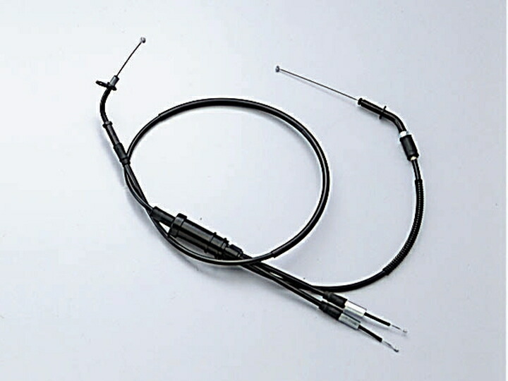 HURRICANE（ハリケーン） RZ350 RZ250 ロングスロットルケーブル ブラック アウター長 1170mm HB6435-01