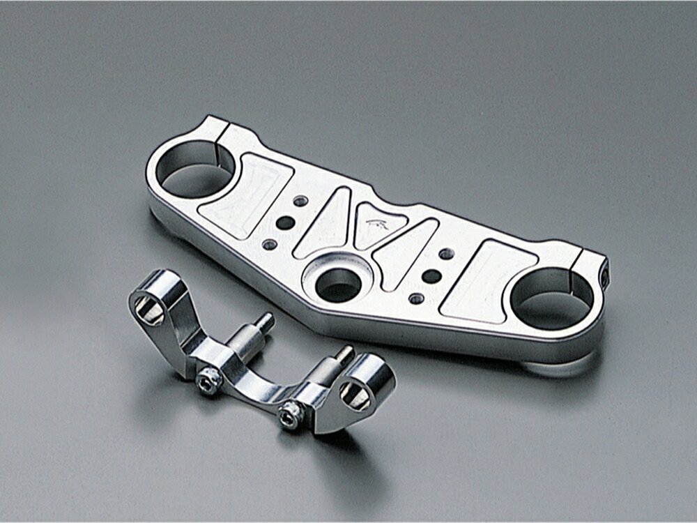 HURRICANE（ハリケーン） XJR1300 XJR1200 ジュラルミン トップブリッジ. ポリッシュアルマイト バーハンドル用 HT0628-10