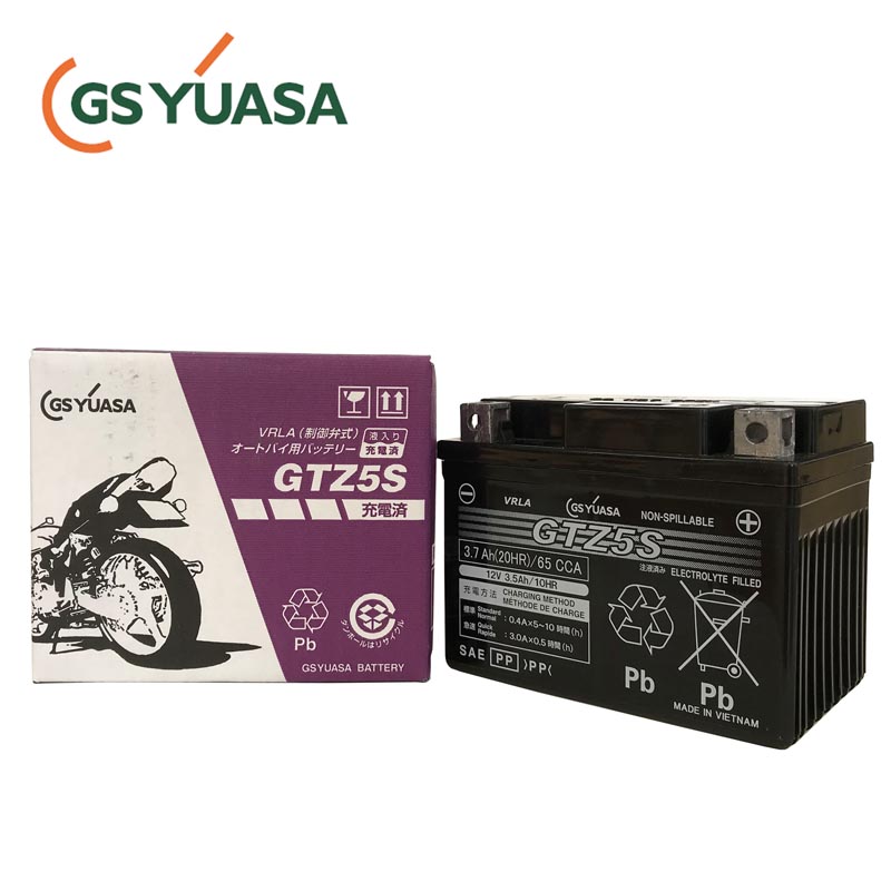 GSYUASA GTZ5S VRLA 制御弁式 バイク用バッテリー 94％以上節約