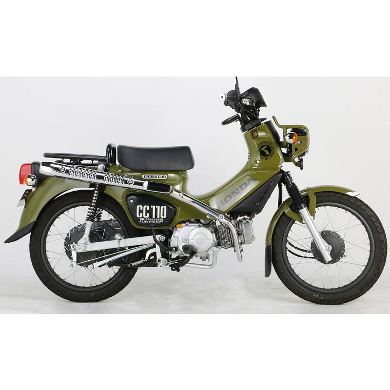 本店は ホンダ クロスカブ50用 エキゾーストマフラー QUEIT