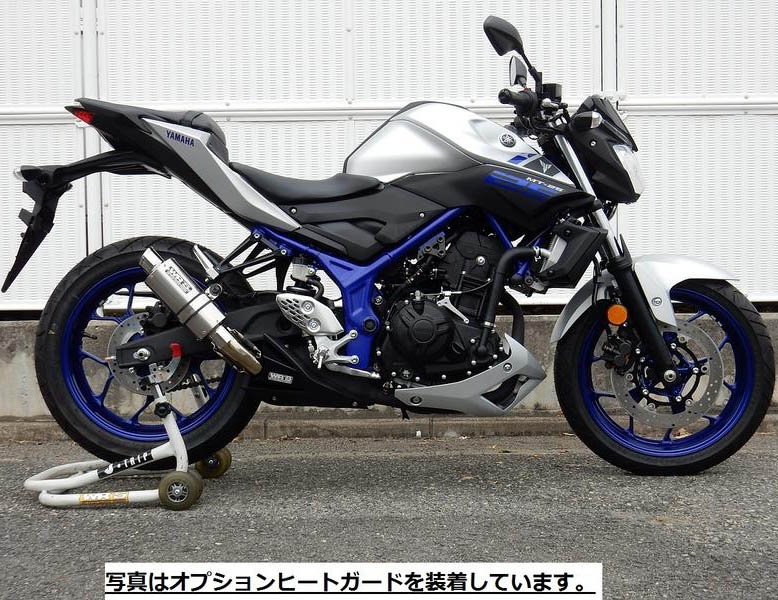 人気商品は MT25 YZF-R25 AKRAPOVICスリップオンマフラー JMCA認証