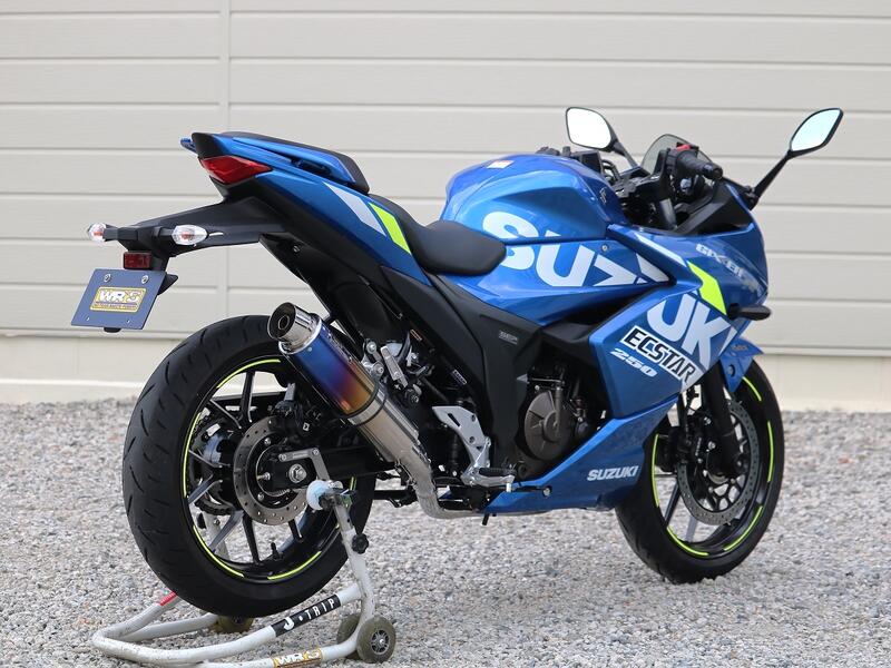 JMCA フルエキゾーストマフラー ラウンド GIXXER SF250