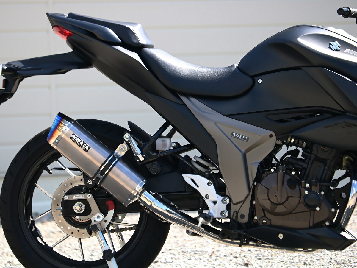 Wr S ジクサー250 Ss Oval フルエキゾーストマフラー ソリッドチタンサイレンサー Jmca公証 Lk3255jm Ice Org Br