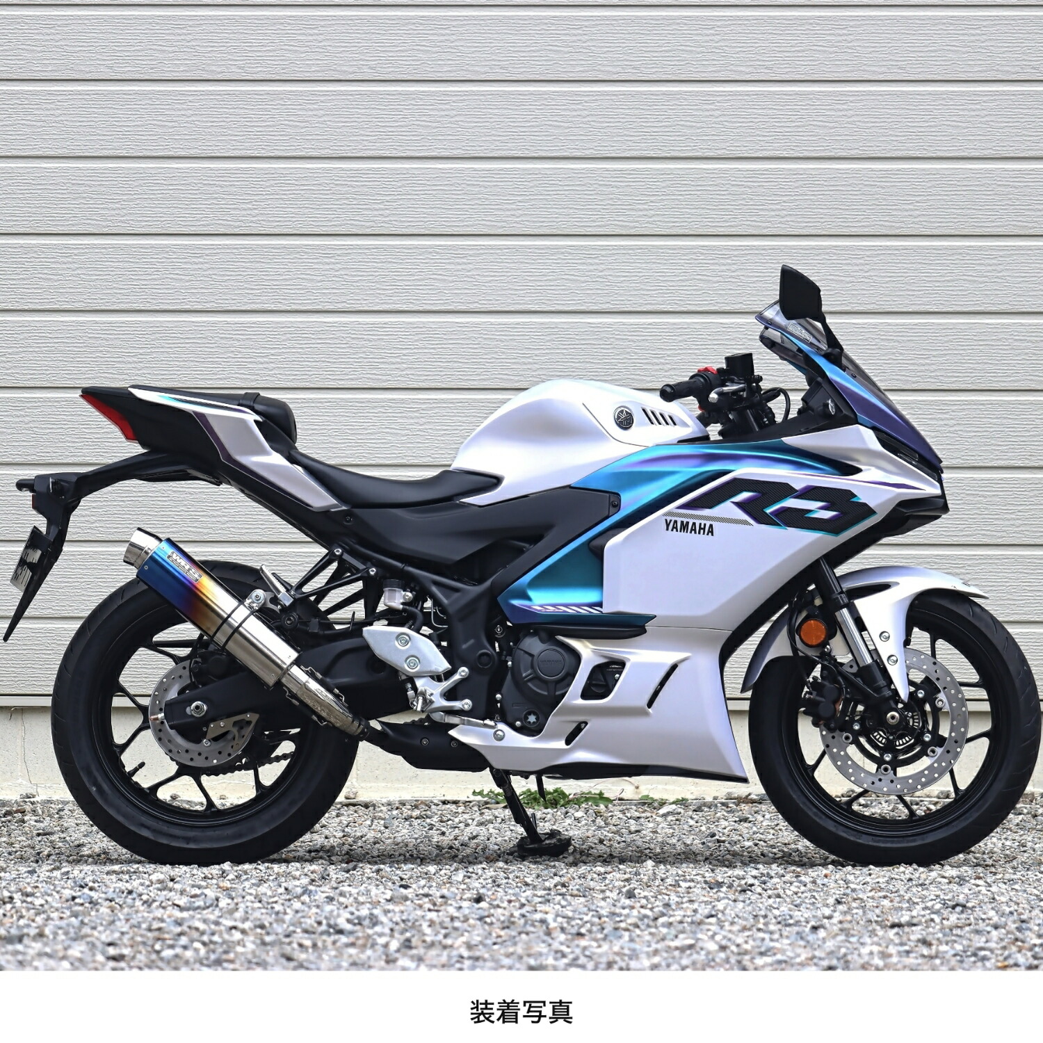 ヤマハ MT-03 WR'S スリップオン ショートオーバル WR'S（ダブルアールズ） YZF-R3/MT-03 S.O.Vショートオーバルスリップ
