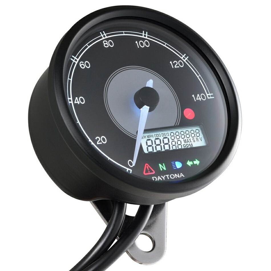 KITACO 12V車用汎用　60φ電気式スピードメーター752-0810010 商品詳細 | KITACO