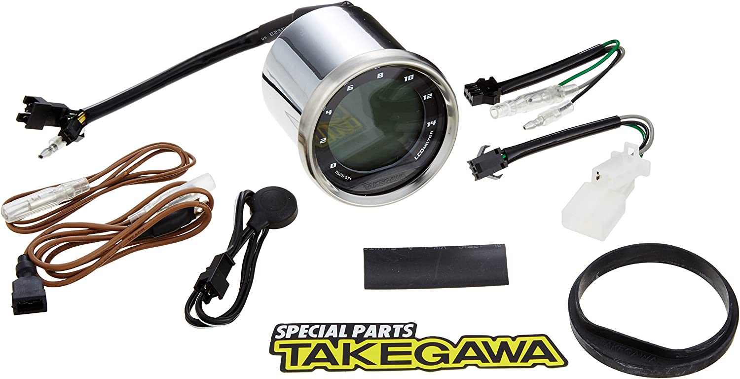 楽天市場】SP武川 SPタケガワ DタイプLCDスピード＆タコメーター