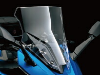 WRS ダブリューアールエス　ウインドスクリーン　クリア　GSX-S1000GT WRS ダブリューアールエス ウインドスクリーン クリア GSX