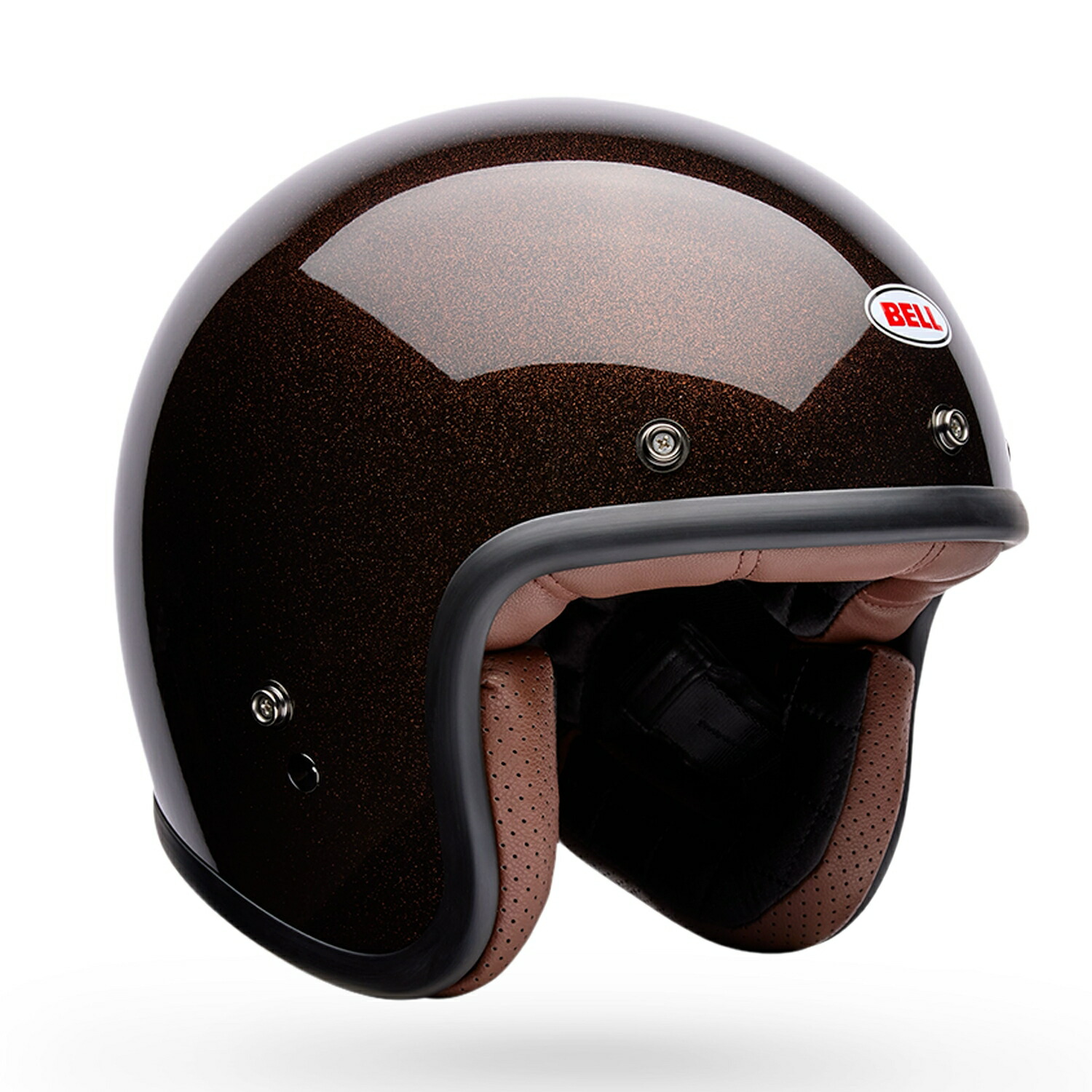 楽天市場】ベル ジェット CUSTOM500 フレークルートビア バイク