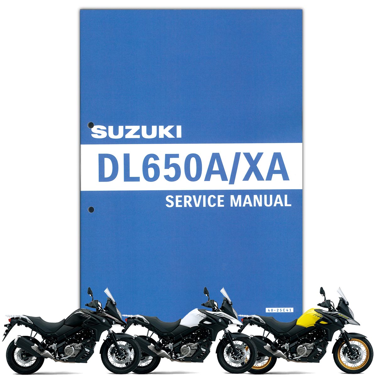 スズキVストローム250のサービスマニュアル Suzuki V-Strom 250