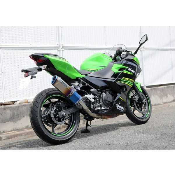 WR'S Kawasaki Ninja250('18-) SS-OVAL 焼き色タイプ スリップオンサイレンサー SB4270JM｜PartsOnline 店