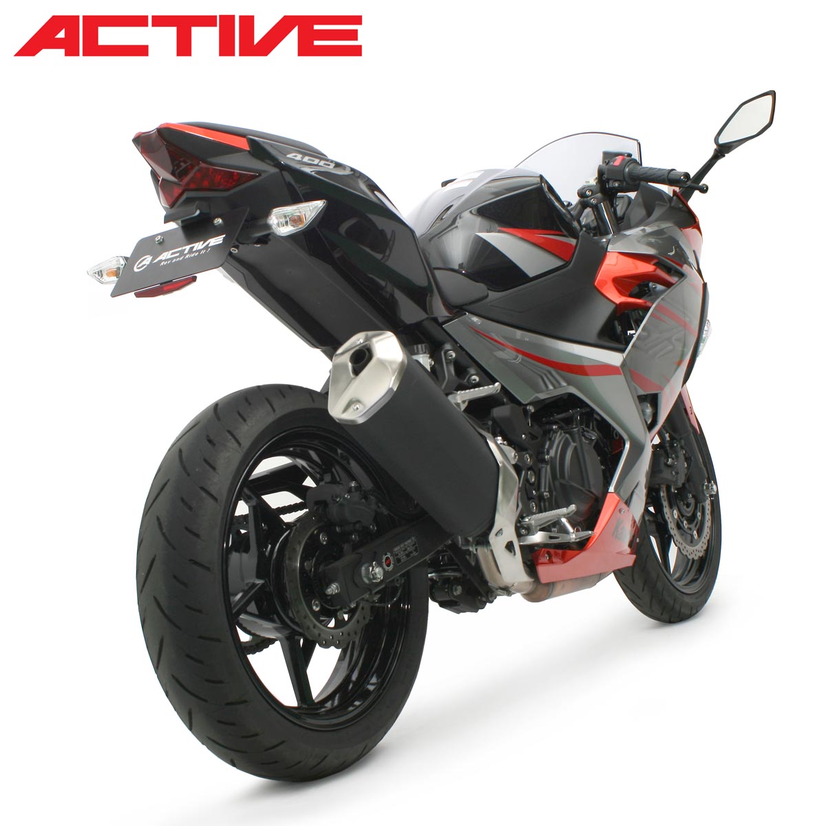 楽天市場】ACTIVE Kawasaki Ninja ZX-25R/ZX-4R フェンダーレスキット