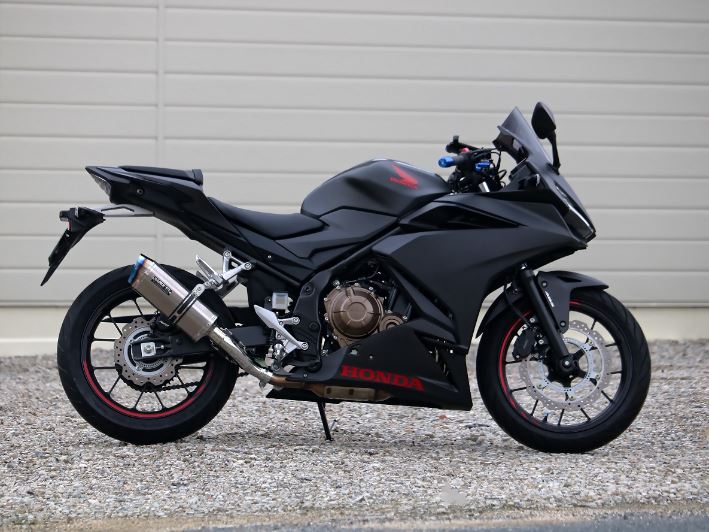 楽天市場】WR'S ダブルアールズ SS-OVAL スリップオンマフラー CBR400R