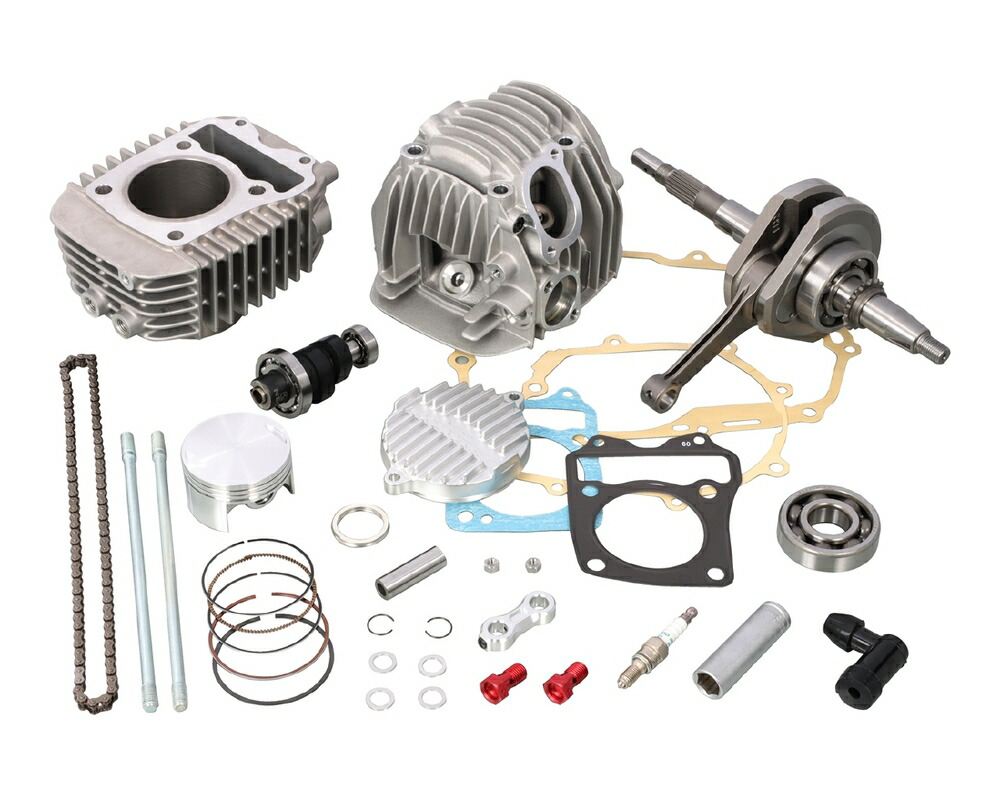 KITACO GROM モンキー125 164cc NEO ボアアップKIT シルバー 212-1432760