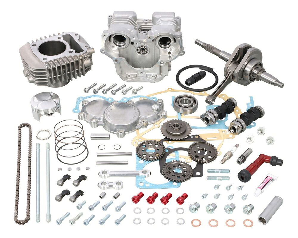 KITACO GROM モンキー125 181cc DOHC ボアアップKIT シルバー 215-1432900