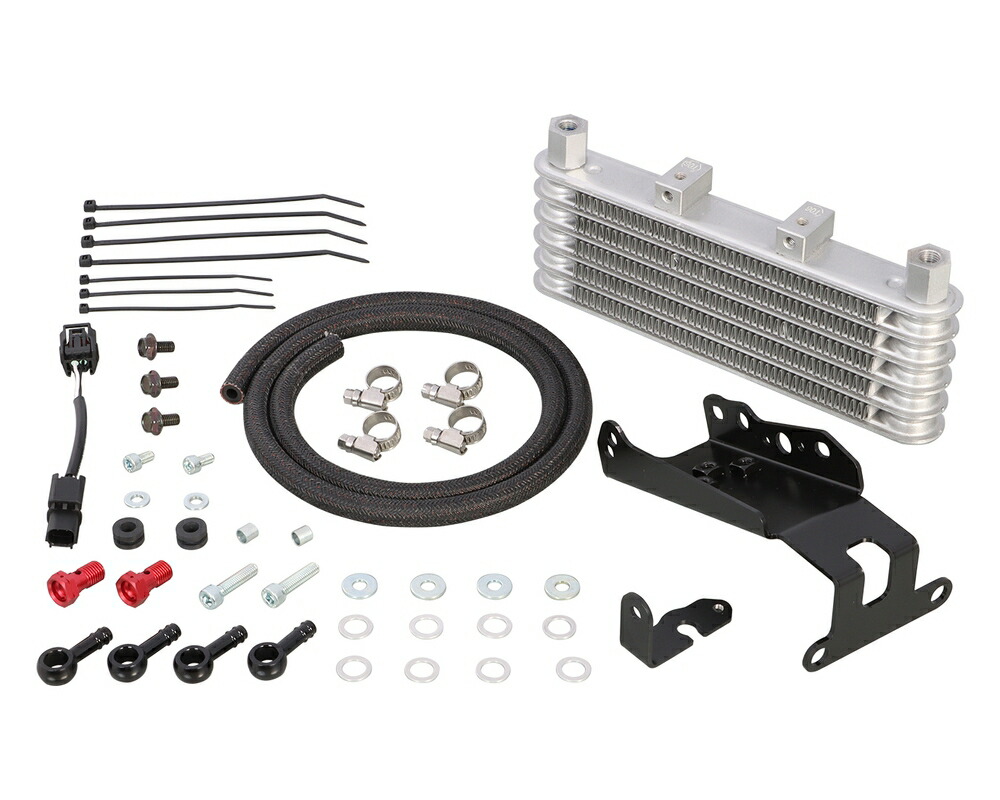 KITACO モンキー125 スーパーオイルクーラーKIT 5段コア・フレーム下部マウント 360-1301310