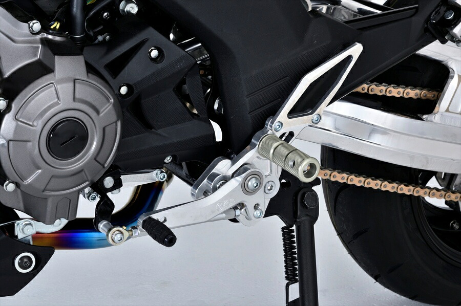 特売Gクラフト バックステップ Z125 PRO 32114ステップ・フットペグの