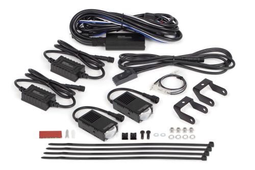 スペシャルパーツ武川 シグナス グリファス LEDスモールフォグランプキット(カットライン/10W/2色切替 05-08-0711