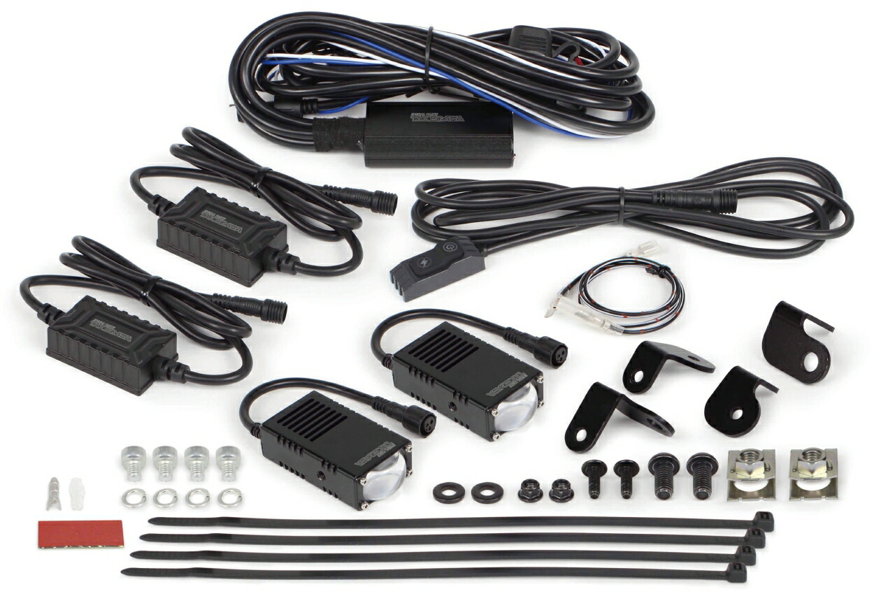 スペシャルパーツ武川 ADV160 LEDスモールフォグランプキット(カットライン/10W/ホワ... 05-08-0724