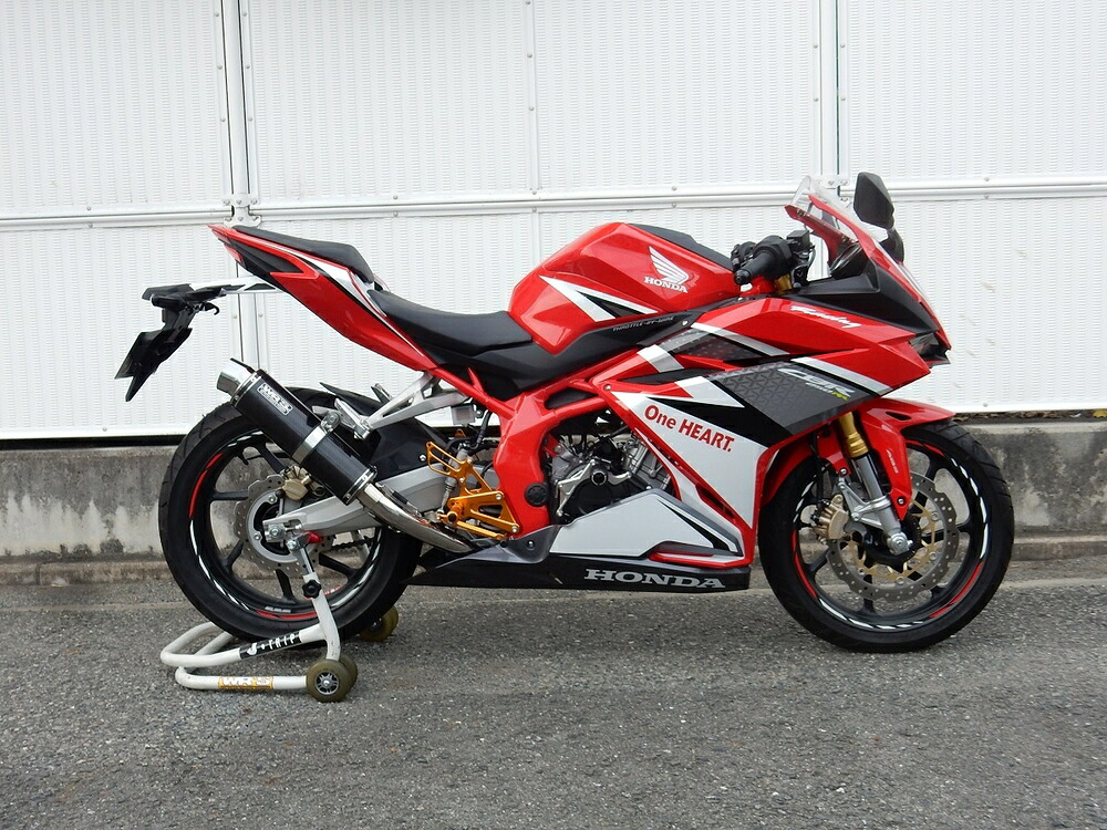 WR'S CBR250RR フルエキゾースト ラウンド・カーボンサイレンサー JMCA SC1230JM|PartsOnline 店