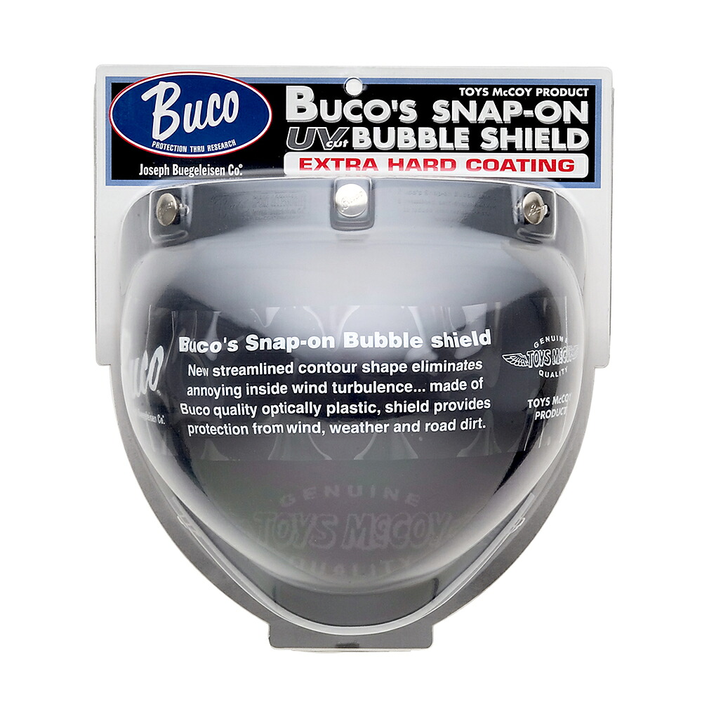 BUCO（ブコ） スナップオンバブルシールドEXハードコート スモーク 01071BSSBSES